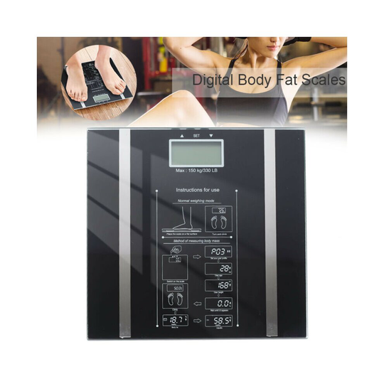 Digital Body Weight Loss Fat Analyser Scales 150Kg Weighing Scale