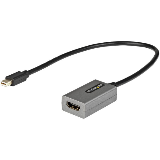 Startech Mini DisplayPort to HDMI Adapter - mDP to HDMI Adapter Dongle - 1080p - Mini DisplayPort 1.2 to HDMI Monitor/Display - Mini DP to HDMI Video