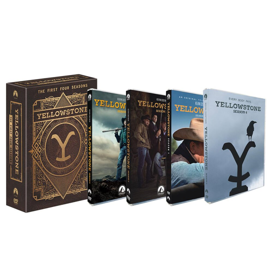 Yellowstone Season 1-4 Boxset DVD ! !