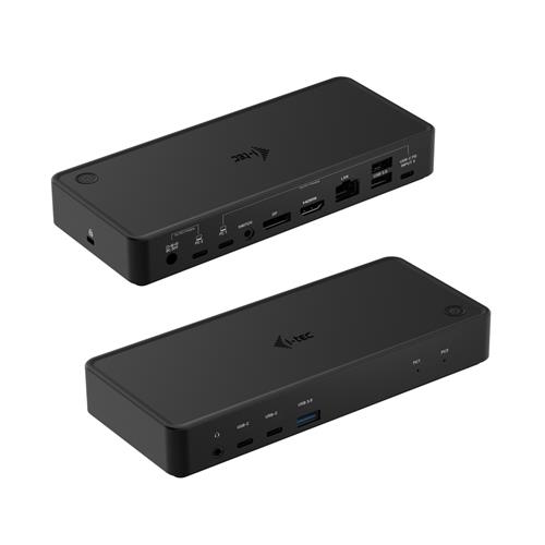 ** OPEN BOX ** i-tec USB-C/Thunderbolt KVM Docking station Dual Display + Power Delivery 65/100W
