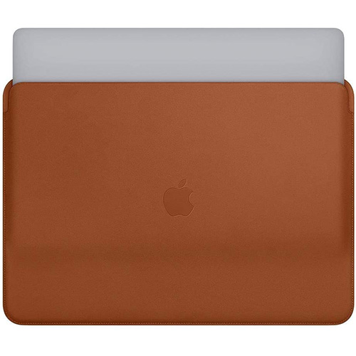 Apple Official Macbook 12" Leather Sleeve - Saddle Brown