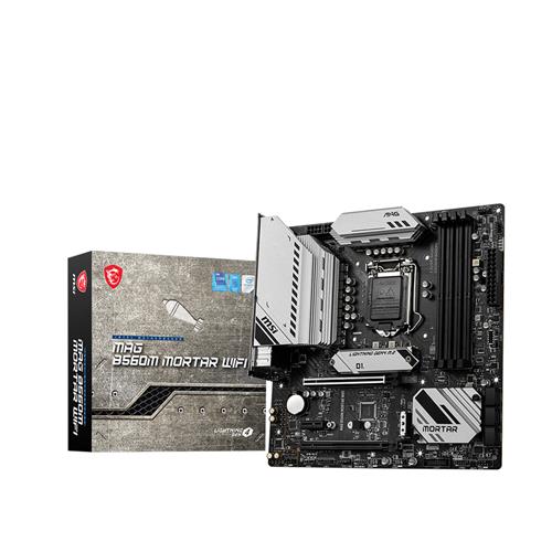 MSI MAG B560M MORTAR WIFI motherboard Intel B560 LGA 1200 micro ATX
