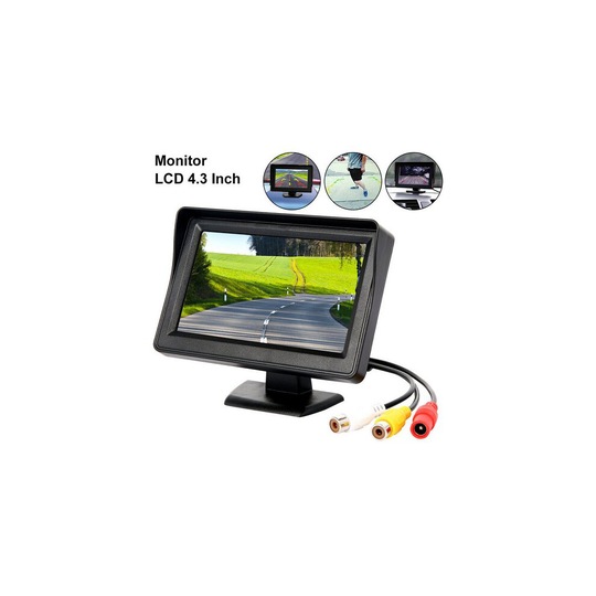 4.3'' Rear View Reversing Camera Kit Parking Monitor Night Vision Car