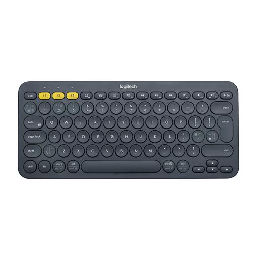 Logitech K380 Multi-Device Bluetooth keyboard QWERTY Spanish Grey