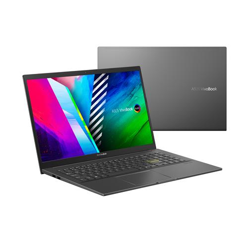 ASUS VivoBook 15 OLED M513UA-L1350T notebook 5700U 39.6 cm (15.6") Full HD AMD Ryzen 7 8 GB DDR4-SDRAM 512 GB SSD Wi-Fi 6 (802.11ax) Windows 10 Home Black