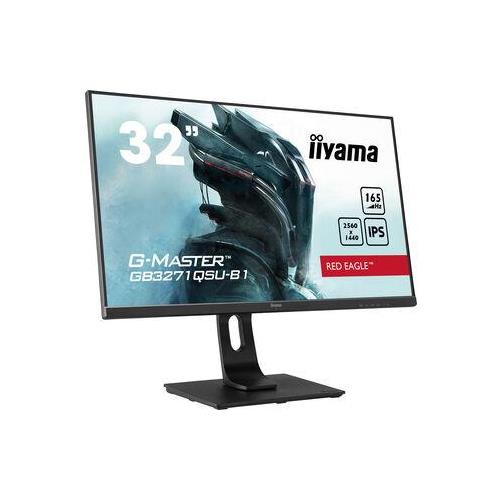 iiyama G-MASTER GB3271QSU-B1 computer monitor 80 cm (31.5") 2560 x 1440 pixels Wide Quad HD LED Black