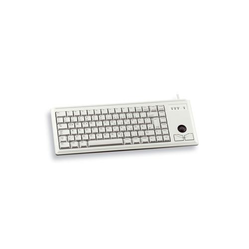 CHERRY G84-4400 TRACKBALL KEYBOARD Corded USB Light Grey (AZERTY - FR)