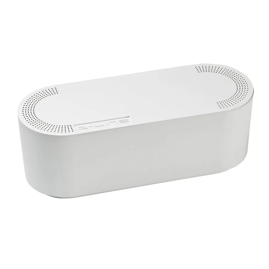 D-Line Small Cable Tidy Unit - White