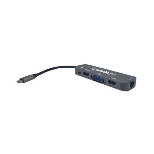 Type C Dual Screen Docking Station with 100W PD
