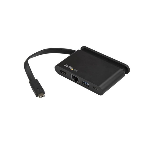 StarTech.com USB C Multiport Adapter - 4k HDMI - 100 W PD 3.0 - USB Type C to Ethernet