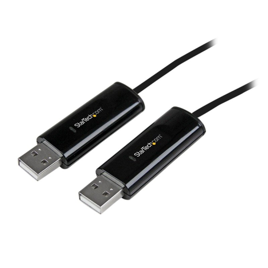 Startech.com 2 Port Usb Keyboard Mouse Switch Cable With File Transfer For Pc And Mac
