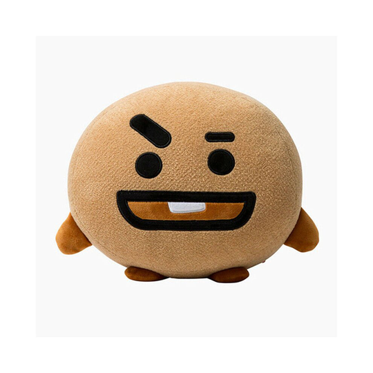 (SUGA, 30*40cm) BT21 BTS TATA SHOOKY RJ Plush Toys SUGA COOKY Pillow Doll Sofa Cushion Xmas Gift