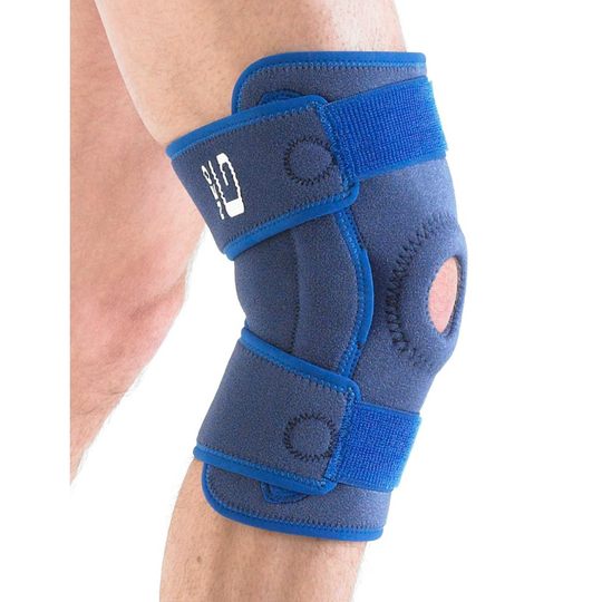 Neo G Stabilized Hinged Open Knee Support One Size - Blue