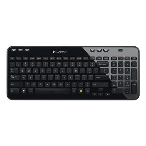 Logitech Wireless K360 keyboard RF Wireless QWERTY Italian Black