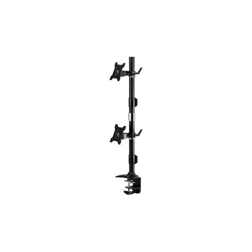 Amer AMR2CV flat panel desk mount 61 cm (24") Clamp Black