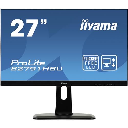 iiyama ProLite B2791HSU-B1 LED display 68.6 cm (27") 1920 x 1080 pixels Full HD Black