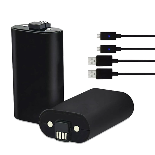 Xbox One Controller Rechargeable Batteries With Cables - Pack Of 2