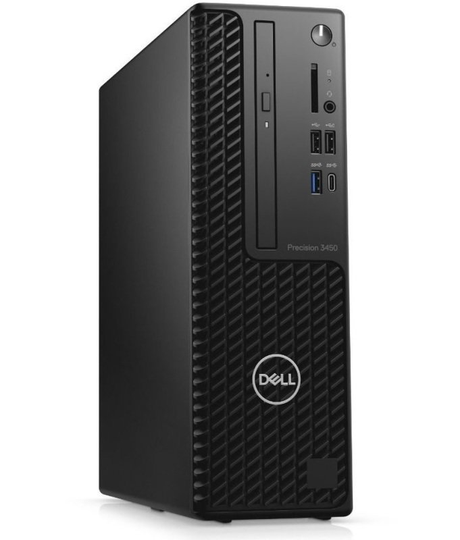 Dell Precision 3450 SFF Workstation, Intel Core i7-10700 Octa Core, 16GB RAM, 512GB SSD, DVDRW, Intel UHD, USB Keyboard + Mouse,Windows 10 Pro