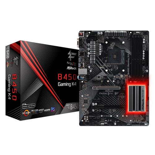 Asrock Fatal1ty B450 Gaming K4 AMD B450 Socket AM4 ATX