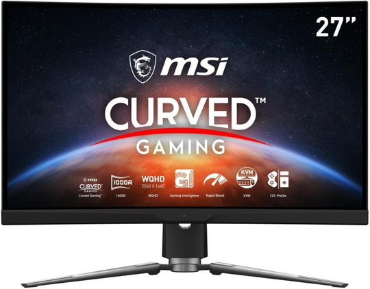 MSI MPG Artymis 273CQRX QD 27" WQHD VA FreeSync Premium 240Hz Curved Gaming Monitor