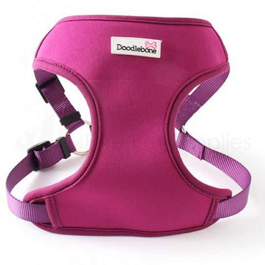 (Rasberry, L) Doodlebone NEOFLEX Harness