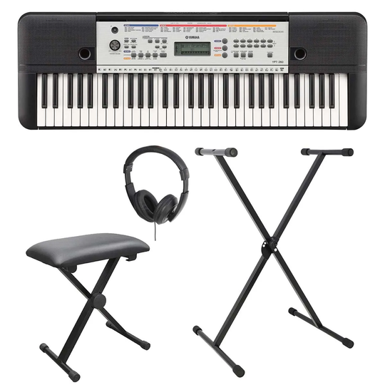 Yamaha YPT260 Keyboard Beginners Pack