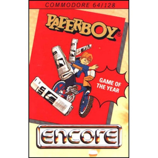 Paperboy for Commodore 64 from Encore