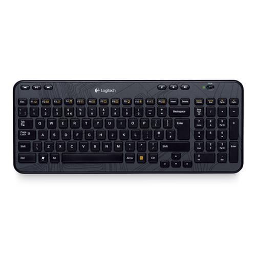 Logitech Wireless K360 keyboard RF Wireless Russian Black