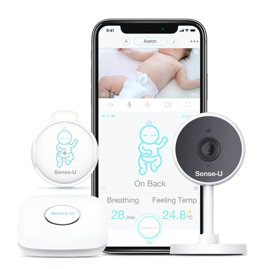 Sense-u Baby Video+breathing Monitor 3