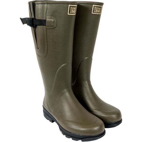 (Khaki Green, 10 (EU44)) Heritage 1845 Saint Joseph Neo Wellington Boots