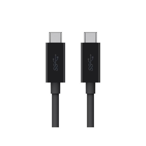 Belkin F2CU049bt2M-BLK USB cable 2 m USB 3.2 Gen 1 (3.1 Gen 1) USB C Black