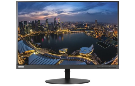 Lenovo ThinkVision T24d-10 24" Full HD IPS Montior, 60Hz, 4ms, DisplayPort, HDMI, VGA, Height Adjustable - 61B4MAT1UK