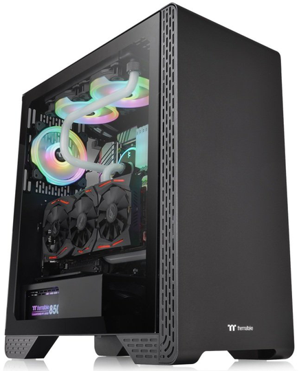 ThermalTake S300 Mid Tower Windowed PC Gaming Case