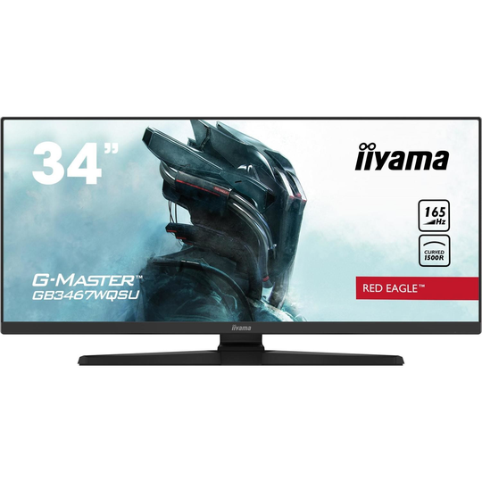 iiyama Red Eagle G-Master GB3467WQSU 34 WQHD165Hz Curved Gaming Monitor