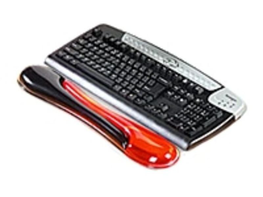Kensington Duo Gel Crystal Wrist Rest Wave Red/Black