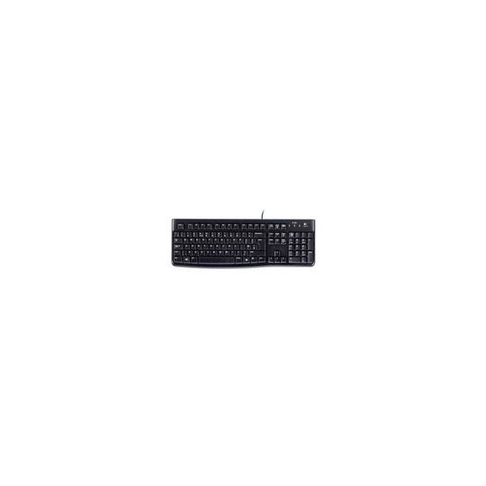 Logitech K120 USB QWERTY UK English Black keyboard
