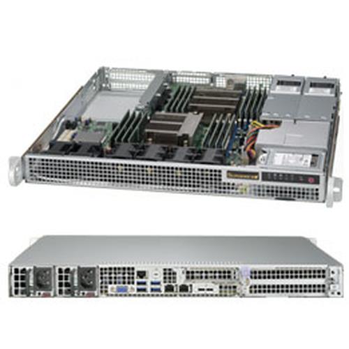 Supermicro 1028R-WMR Intel C612 LGA 2011 (Socket R) Rack (1U) Grey