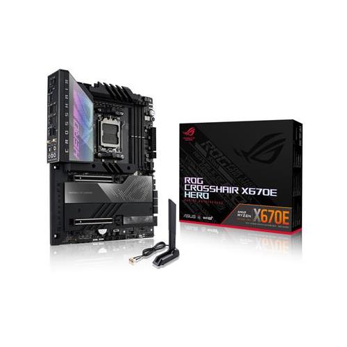 ASUS ROG CROSSHAIR X670E HERO AMD X670 Socket AM5 ATX
