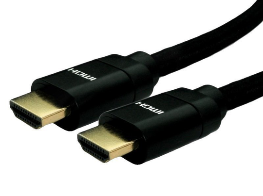 Xenta HDMI 2.1 8K High Speed Black Braided 1M Cable