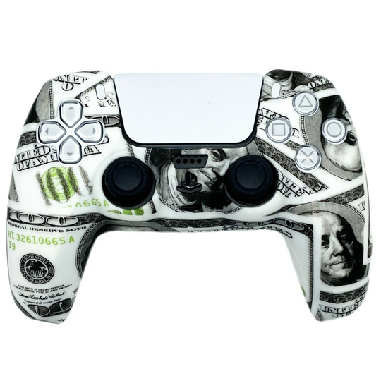 (BENJAMINS V3.0) EGP ULTIMATE Case Grips Silicon Rubber Cover Protective Skin for PS5 Controller