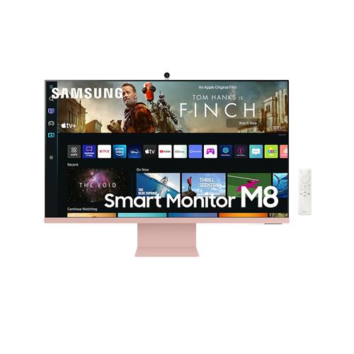 Samsung LS32BM80PUUXXU computer monitor 81.3 cm (32") 3840 x 2160 pixels 4K Ultra HD Pink White