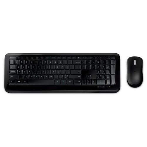 Microsoft 850 keyboard Mouse included RF Wireless QWERTY UK English Black