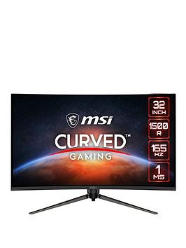 Msi Optix Ag321Cqr 31.5 Inch, Quad Hd, 1Ms, 165Hz, Amd Freesync, Curved 1500R Gaming Monitor