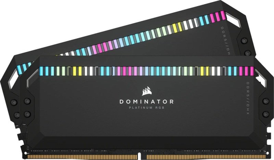 Corsair Dominator Platinum Rgb Black 32GB 5600MHz DDR5 Memory Kit - CMT32GX5M2X5600C36