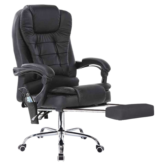 Neo Gaming Computer Recliner Massage Chair With Footrest
