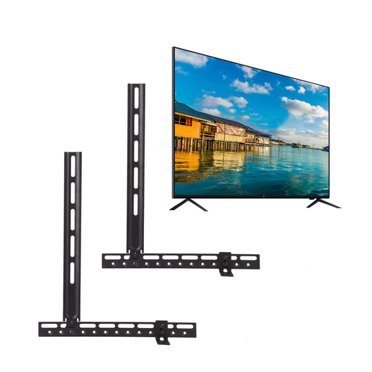 for Soundbar Mount Wall Bracket with/without Holes for Samsung Sony
