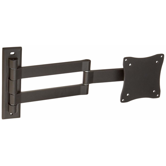 VonHaus 13-27" Tilt & Swivel TV Wall Mount Bracket with Ultra Slim Design for LED, LCD, 3D, Curved, OLED, Plasma, Flat Screen Televisions - Strong...