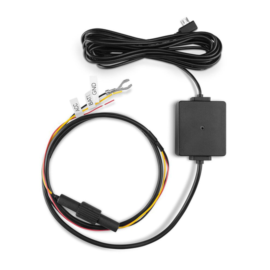 Garmin Parking Mode Hard Wire Power Cable|For Dash Cam 45-46-55-56-65W-66W-Mini-Tandem