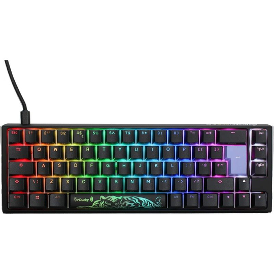 Ducky One 3 Classic Cherry Blue Wired SF Gaming Keyboard - Black