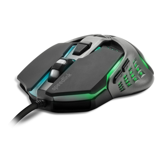 Tyalo Multi-colour Illuminated 3200dpi Optical Gaming Mouse, USB 1.7m Cable